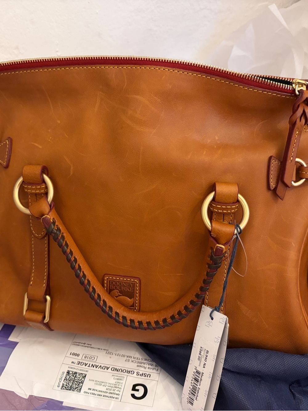 Dooney and Bourke Florentine satchel - Picture 7 of 14